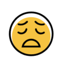 Kaliumspiegel VIPom Symptome Das Bild zeigt einen müden Smiley. Dies steht für das VIPom Symptom niedriger Kaliumspiegel.